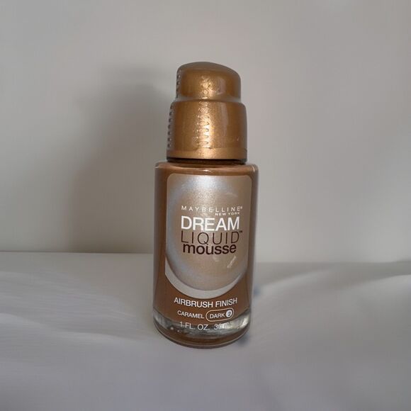 Maybelline Dream Liquid Mousse Foundation Caramel Dark 2 Airbrush Finish NIB - Picture 6 of 6